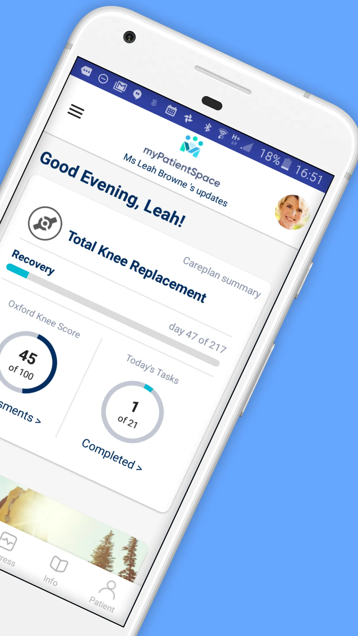 myPatientSpace | Indus Appstore | Screenshot