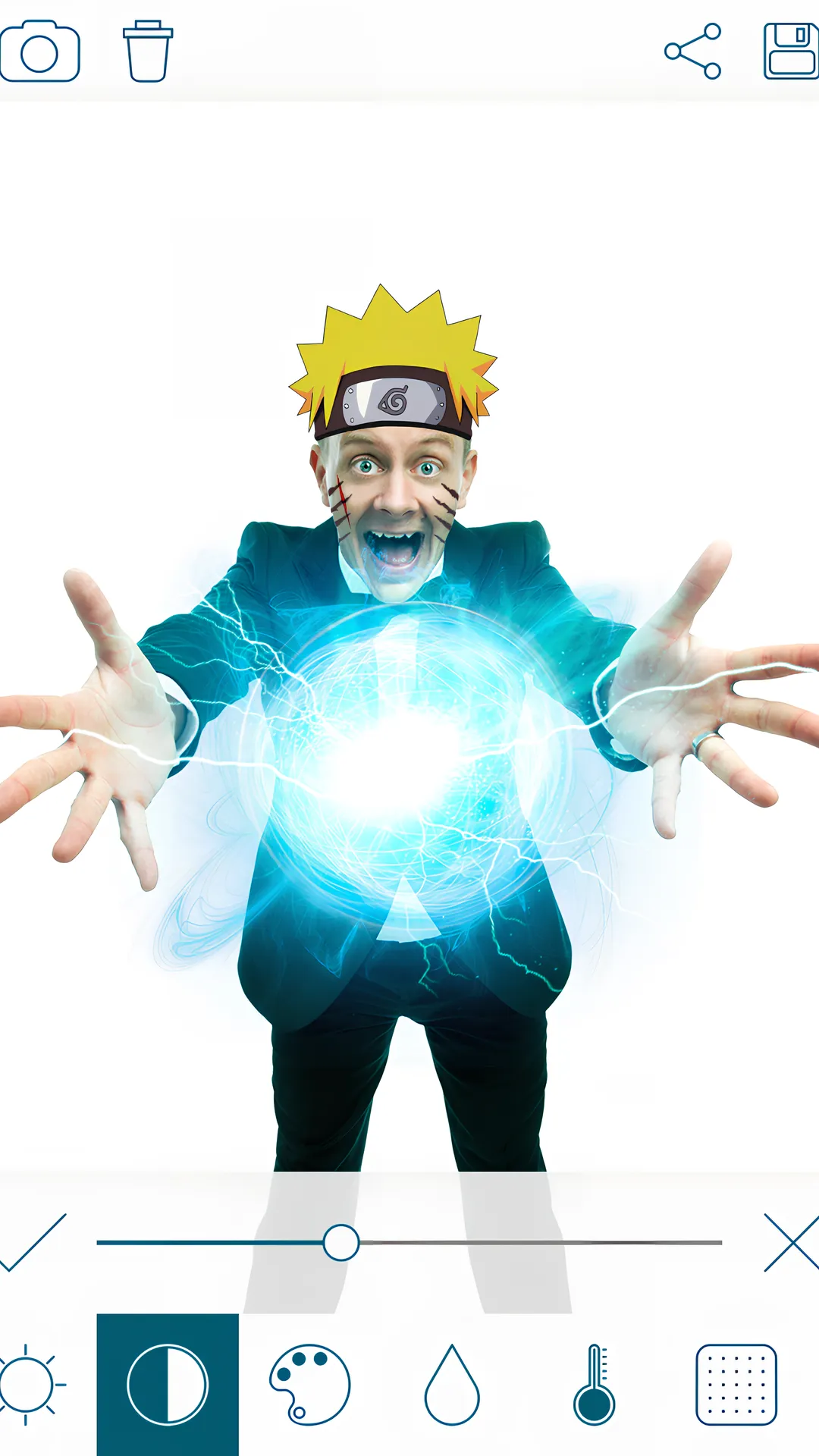 Jutsu Rasengan Effect on Photo | Indus Appstore | Screenshot
