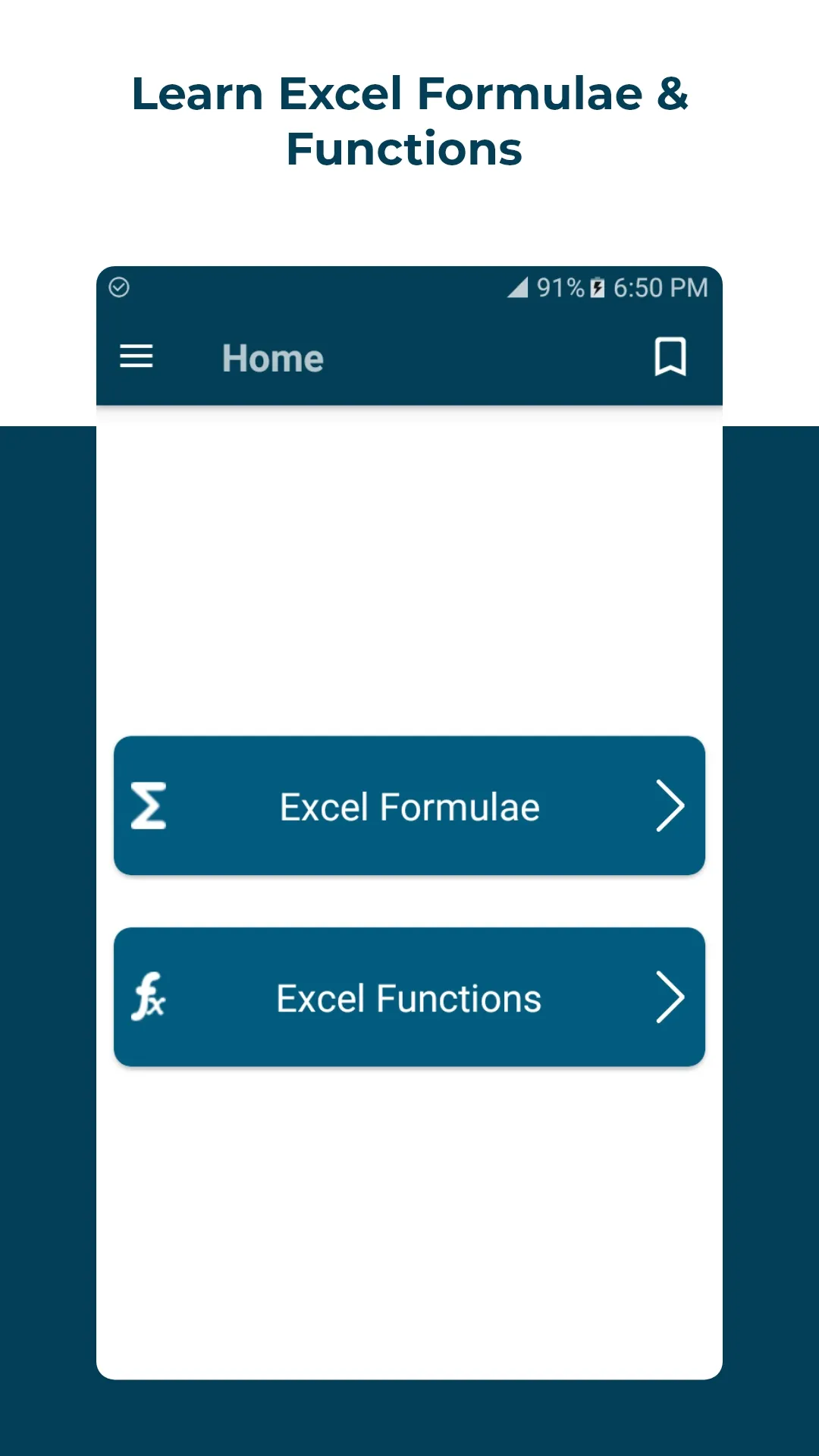 Excel Formulae and Functions | Indus Appstore | Screenshot