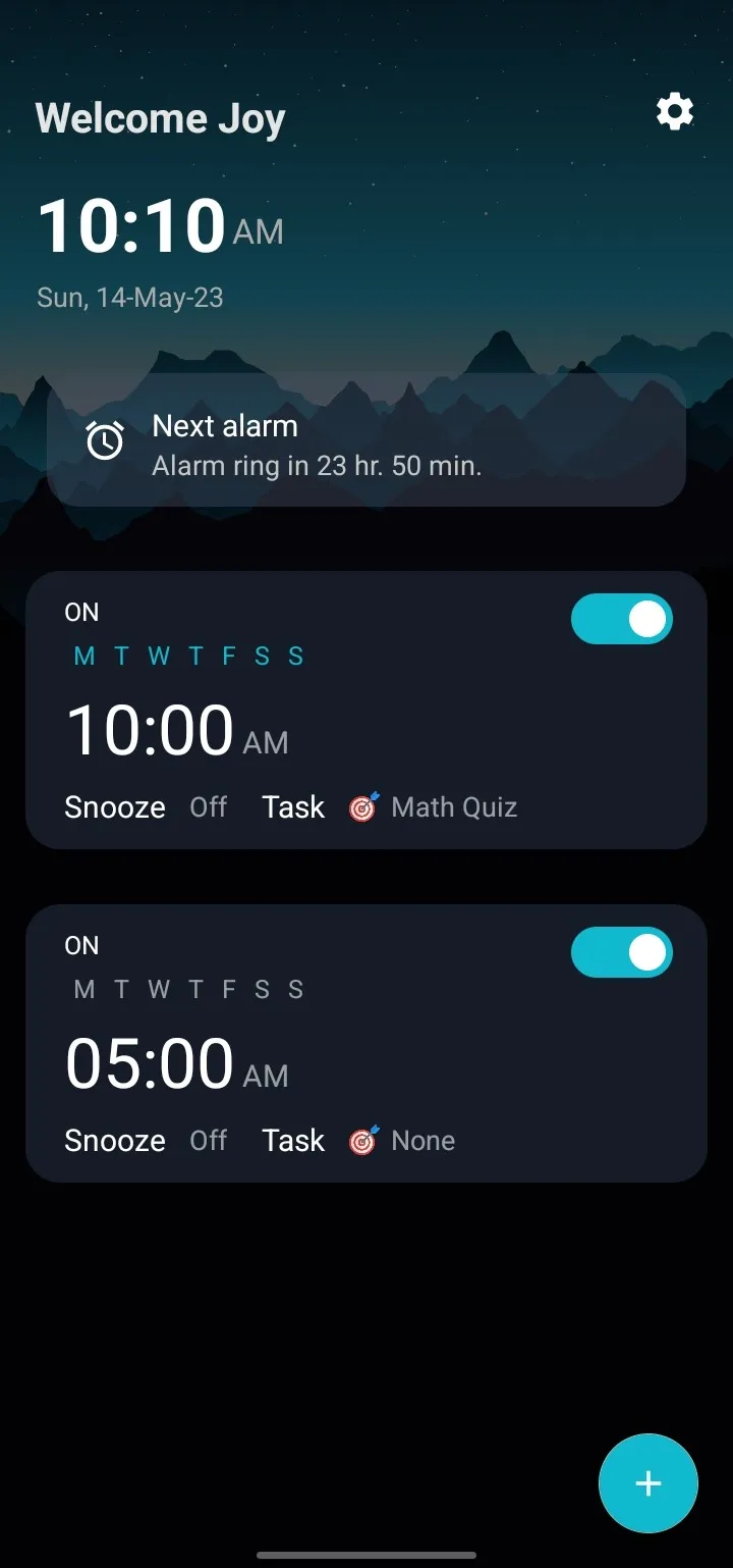 Alarm7 - Never be late | Indus Appstore | Screenshot