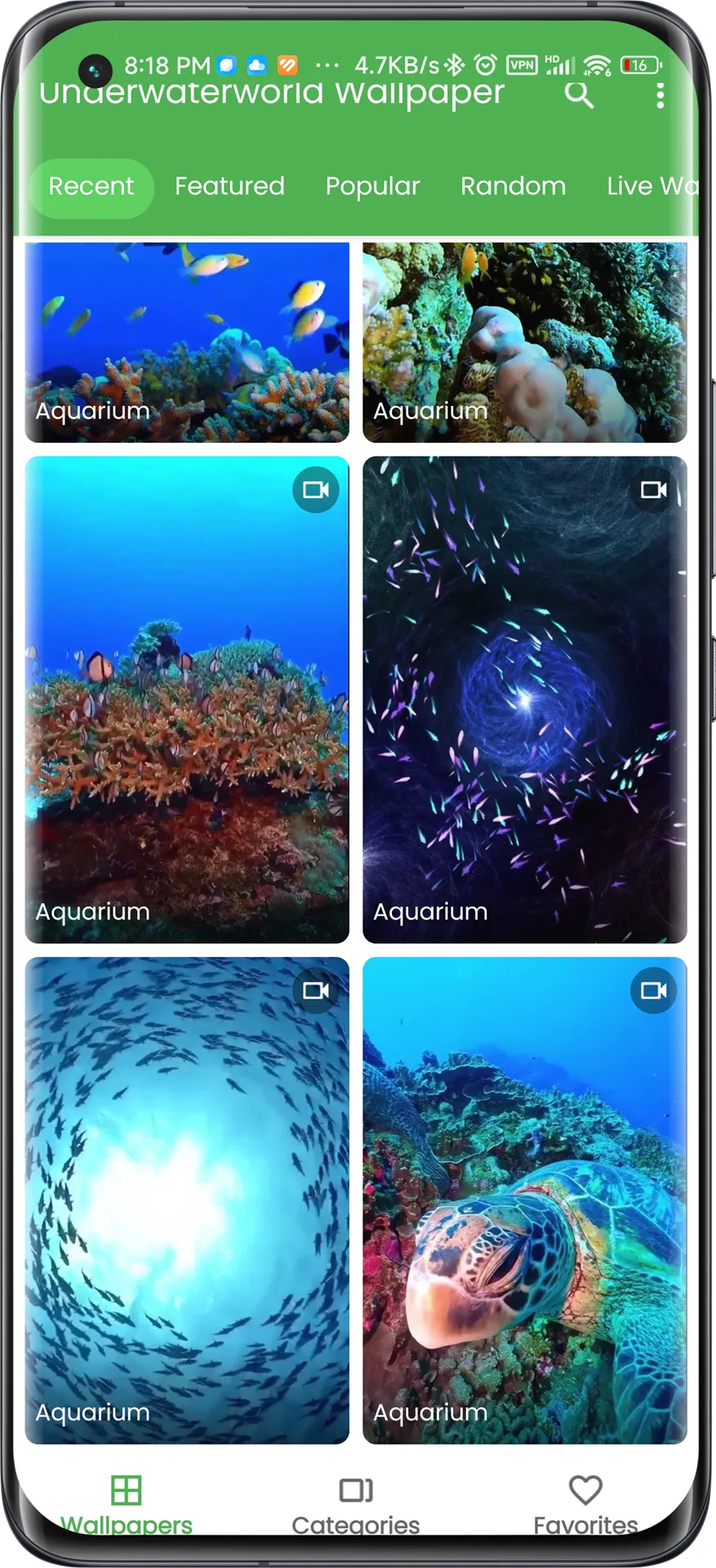 3D Underwater World Wallpaper | Indus Appstore | Screenshot