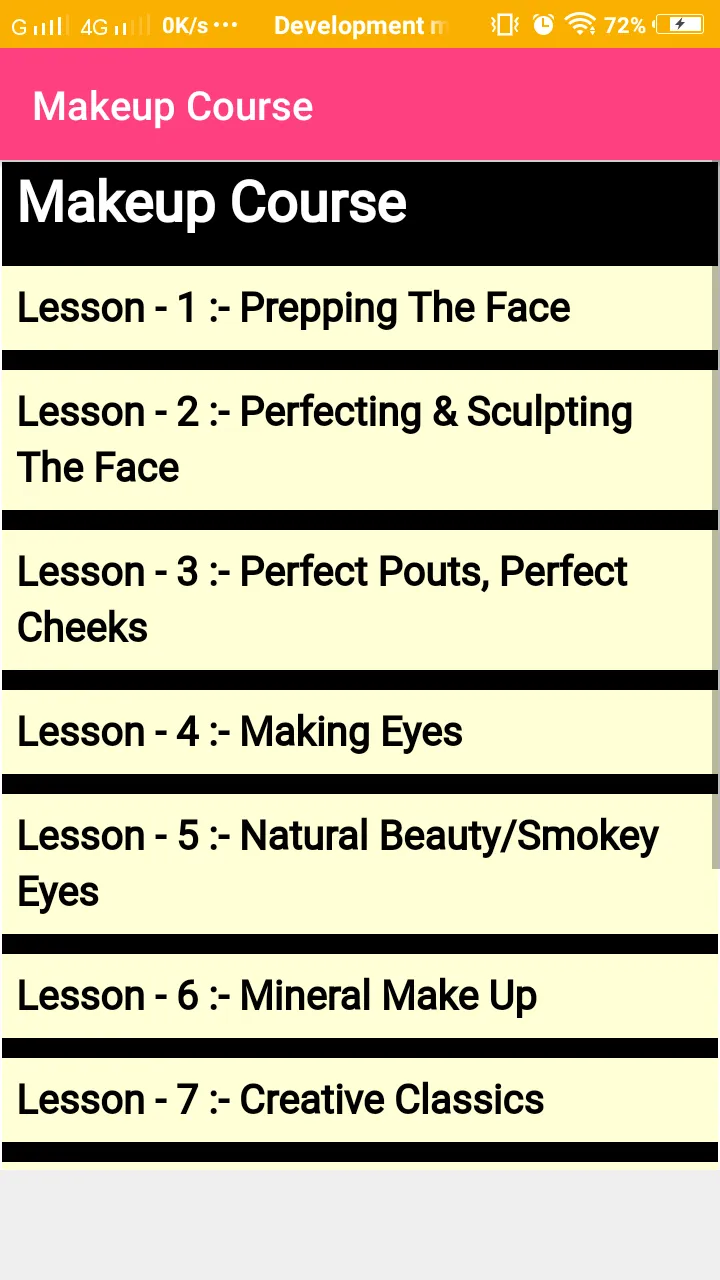 Makeup Course | Indus Appstore | Screenshot