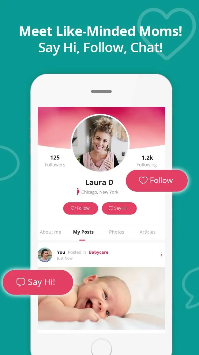 MomsBeyond: Make Mom Friends | Indus Appstore | Screenshot