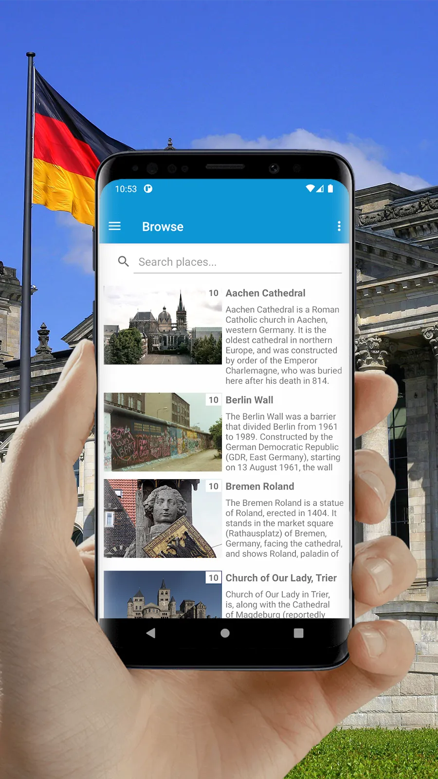 Germany UNESCO Guide | Indus Appstore | Screenshot