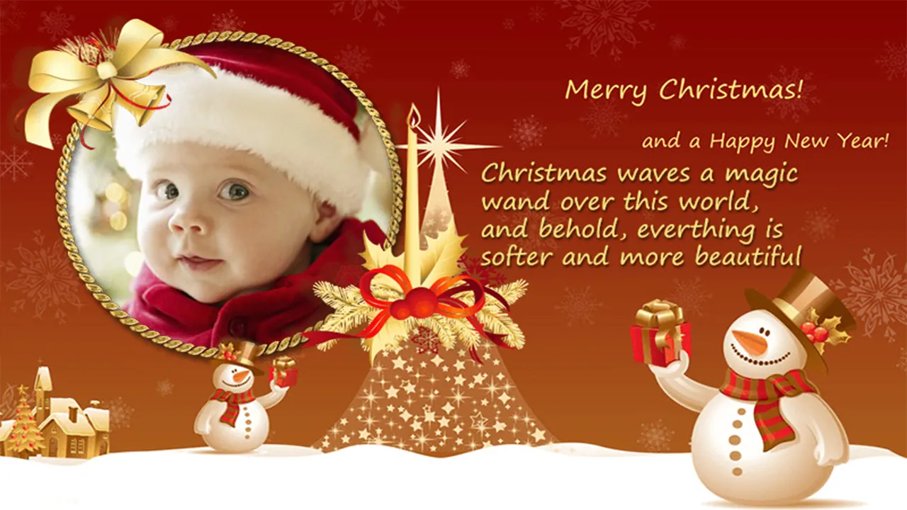 Christmas Greeting Card Maker | Indus Appstore | Screenshot