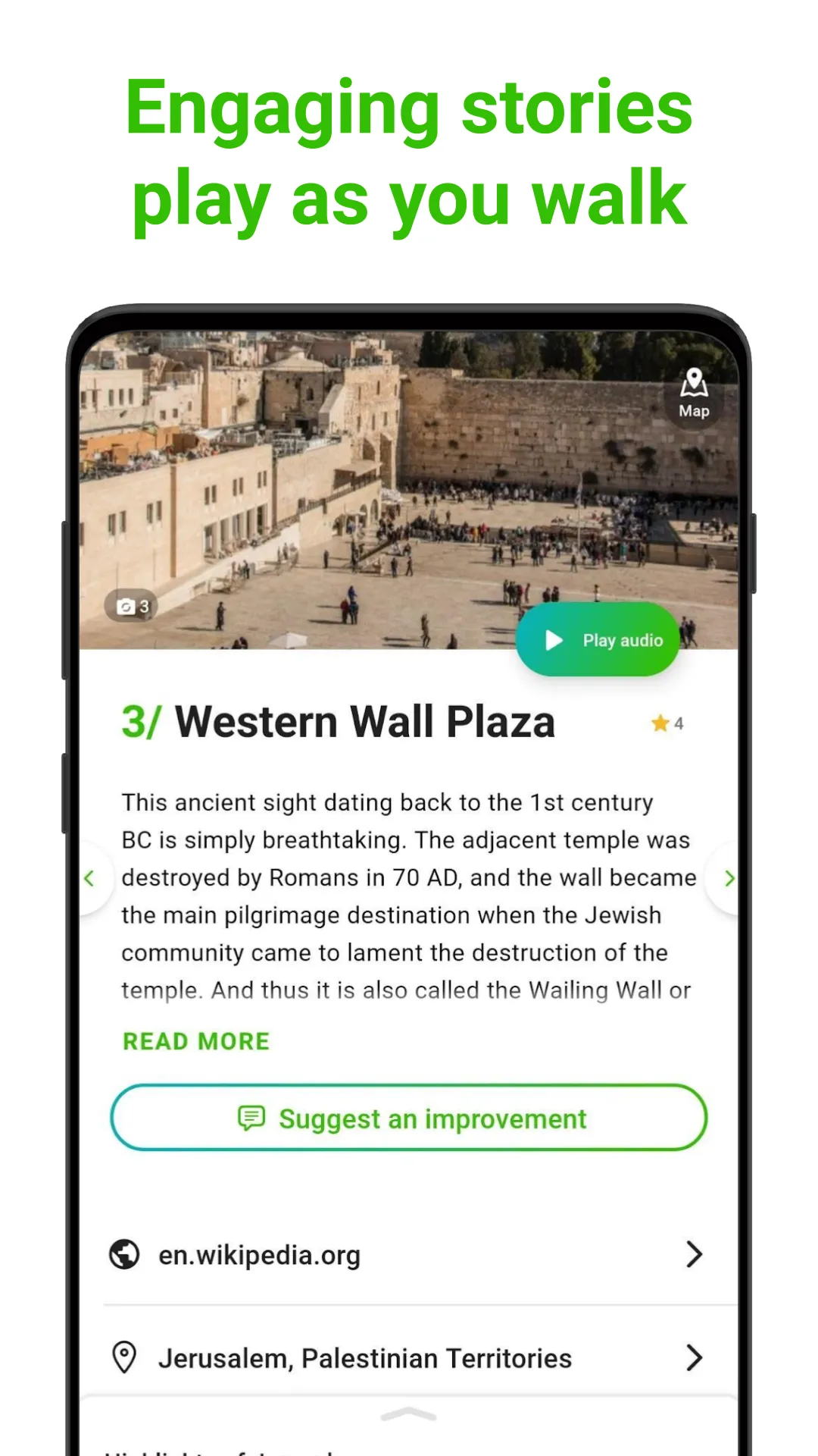 Jerusalem SmartGuide | Indus Appstore | Screenshot