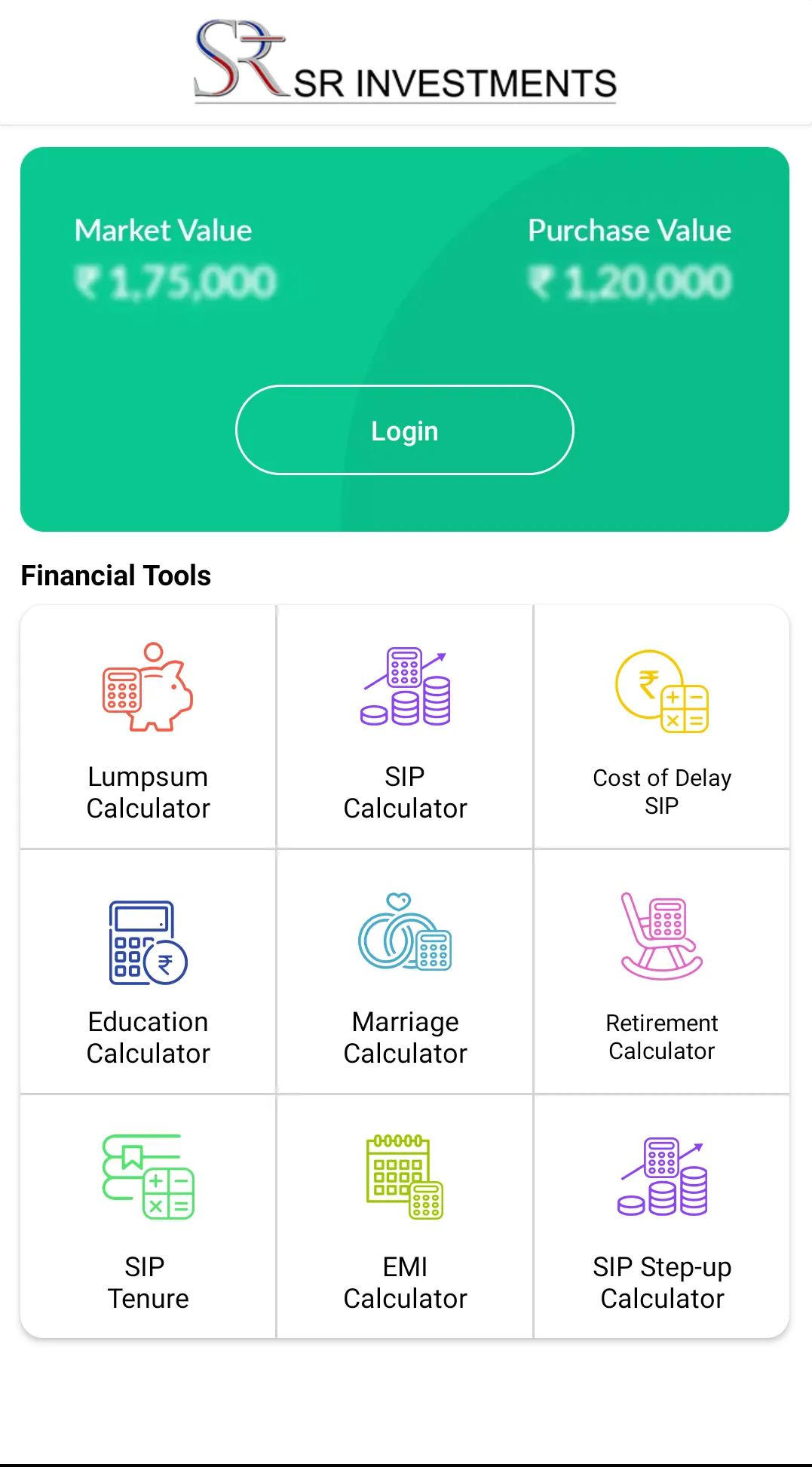 SRInvestments | Indus Appstore | Screenshot