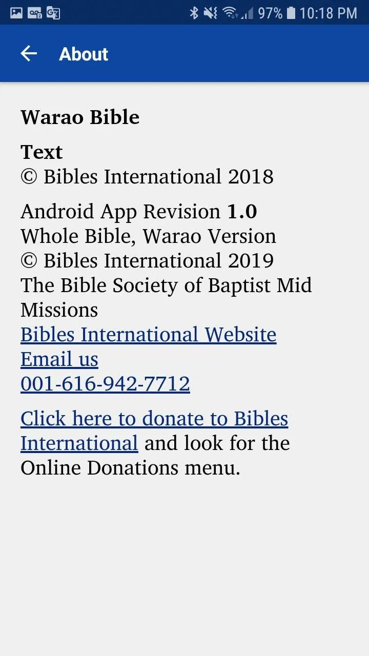 Warao Bible | Indus Appstore | Screenshot