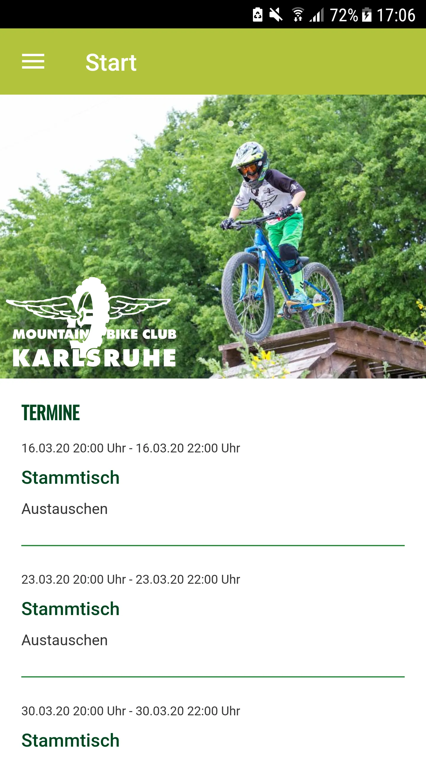 MTB-Club Karlsruhe | Indus Appstore | Screenshot