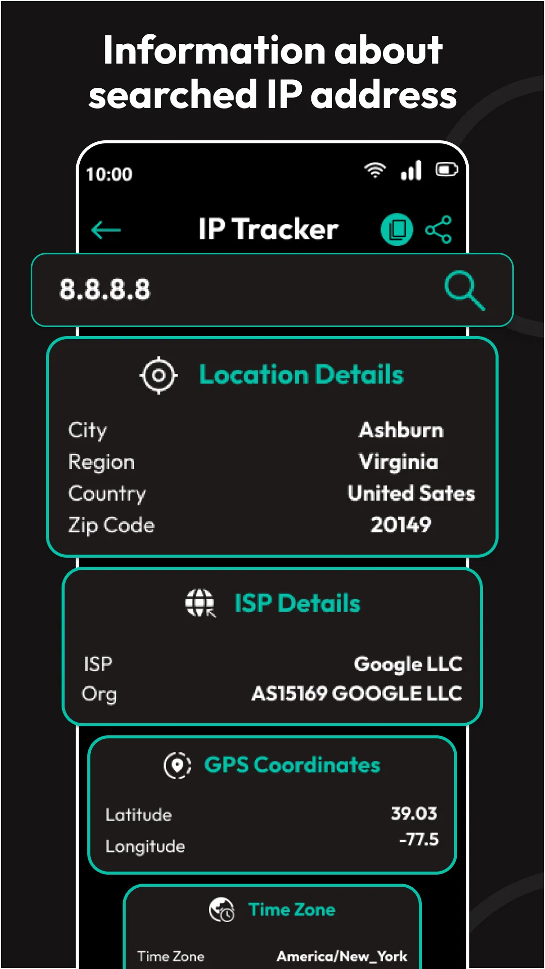 IP Location & Info Tracker | Indus Appstore | Screenshot