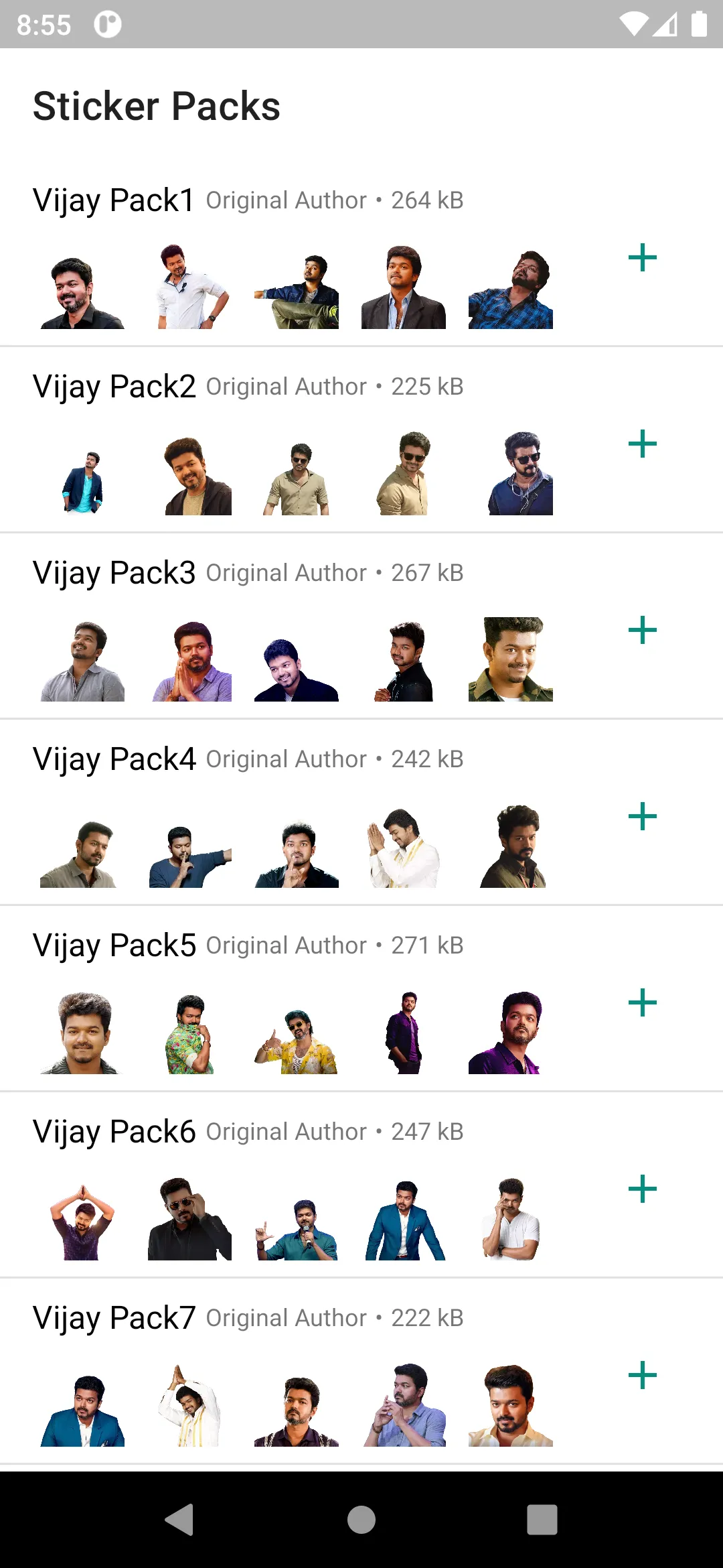 Thalapathy Vijay Stickers | Indus Appstore | Screenshot