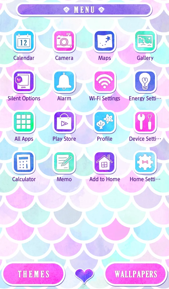 Mermaid Scales Theme | Indus Appstore | Screenshot