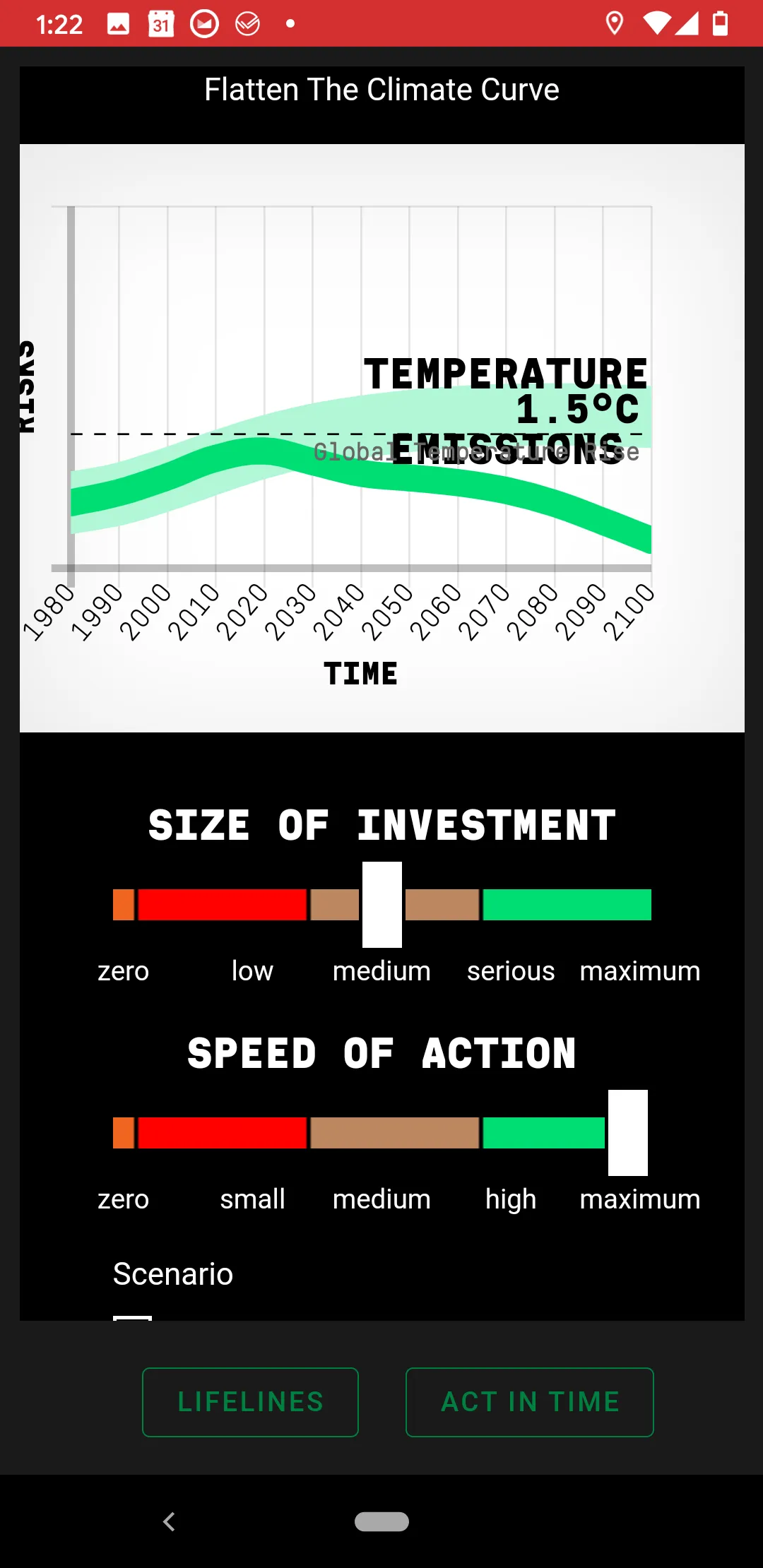 Climate Clock | Indus Appstore | Screenshot