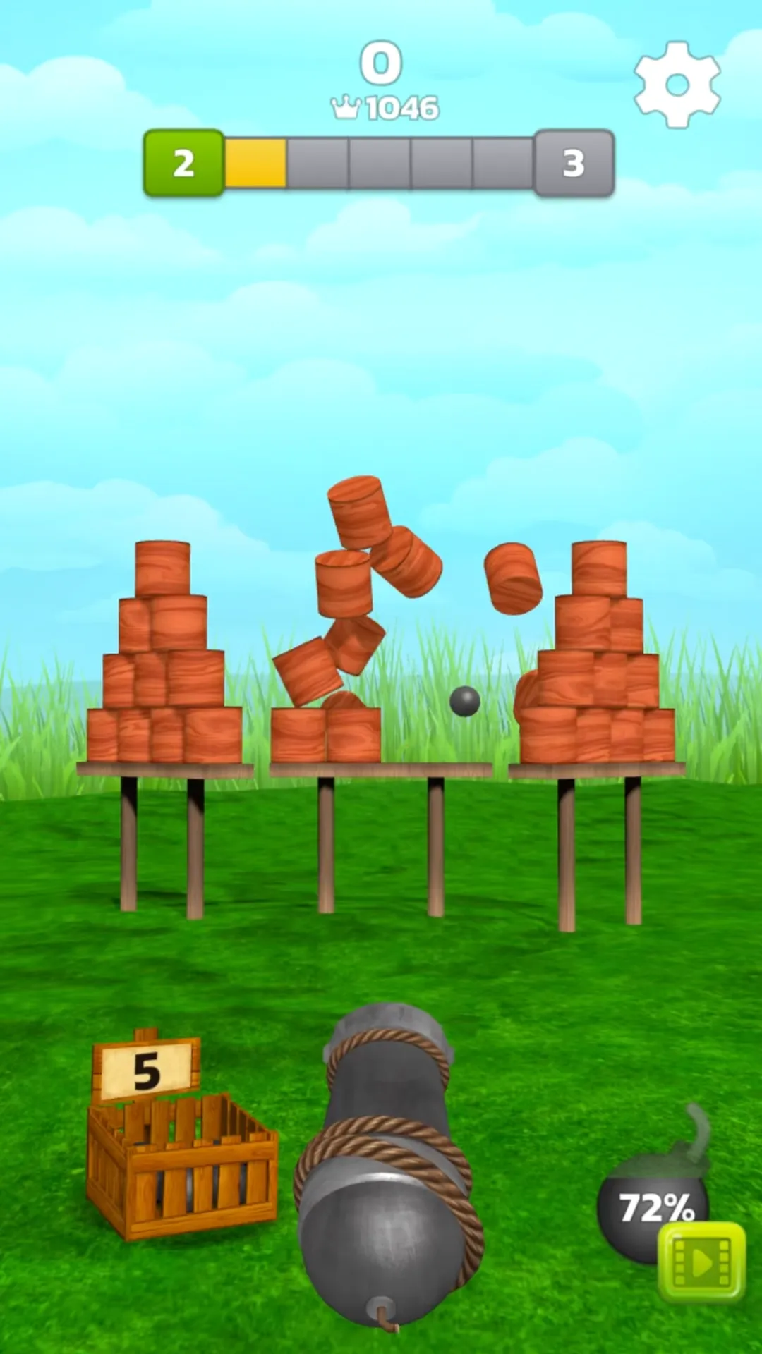 Cannon Balls 3D | Indus Appstore | Screenshot