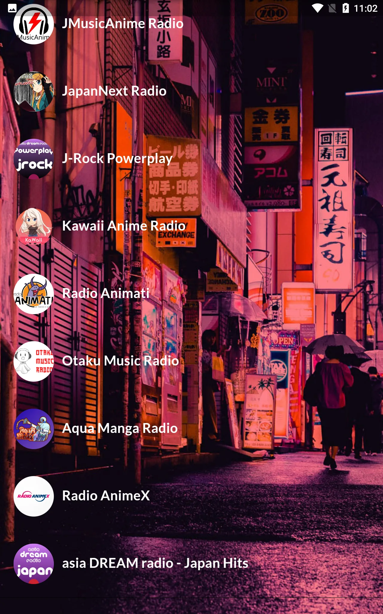 Anime Music Stations | Indus Appstore | Screenshot