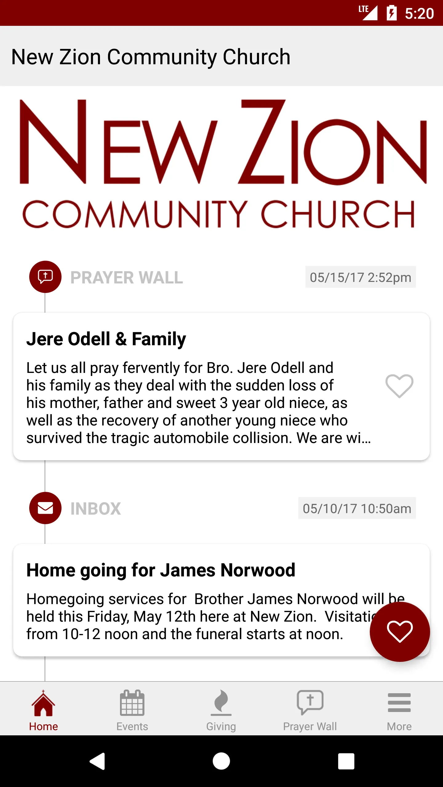 New Zion Community Church | Indus Appstore | Screenshot