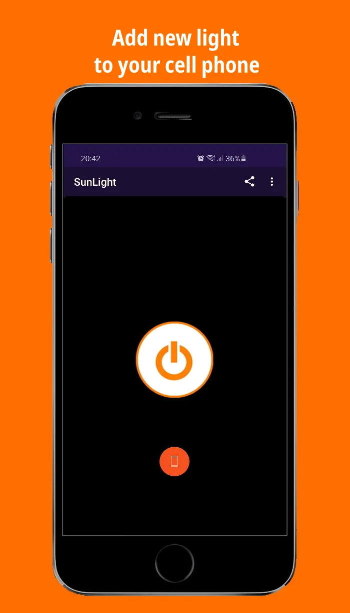 SunLight - Flashlight - Torch | Indus Appstore | Screenshot