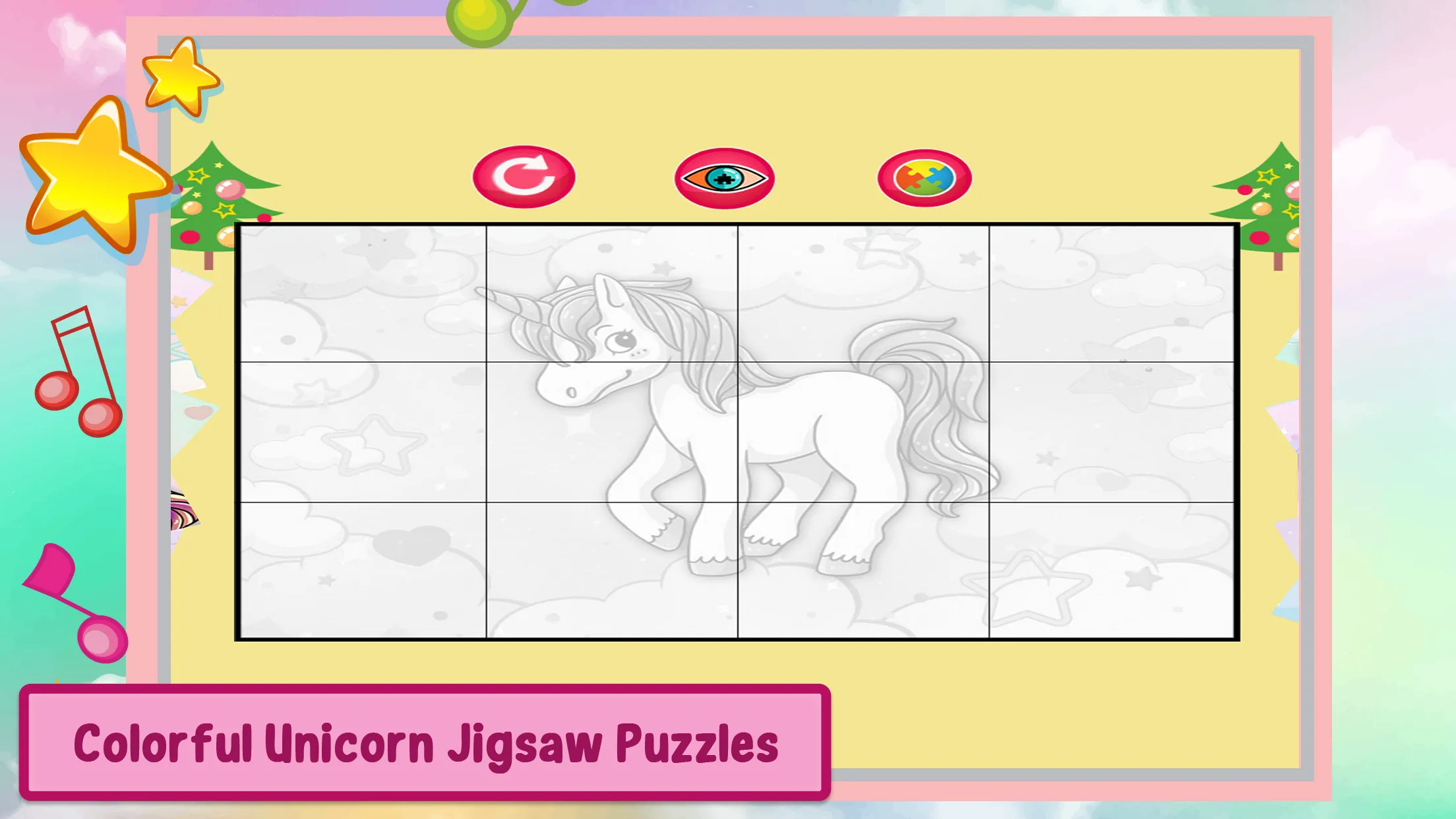 Unicorn Coloring Games Puzzle | Indus Appstore | Screenshot