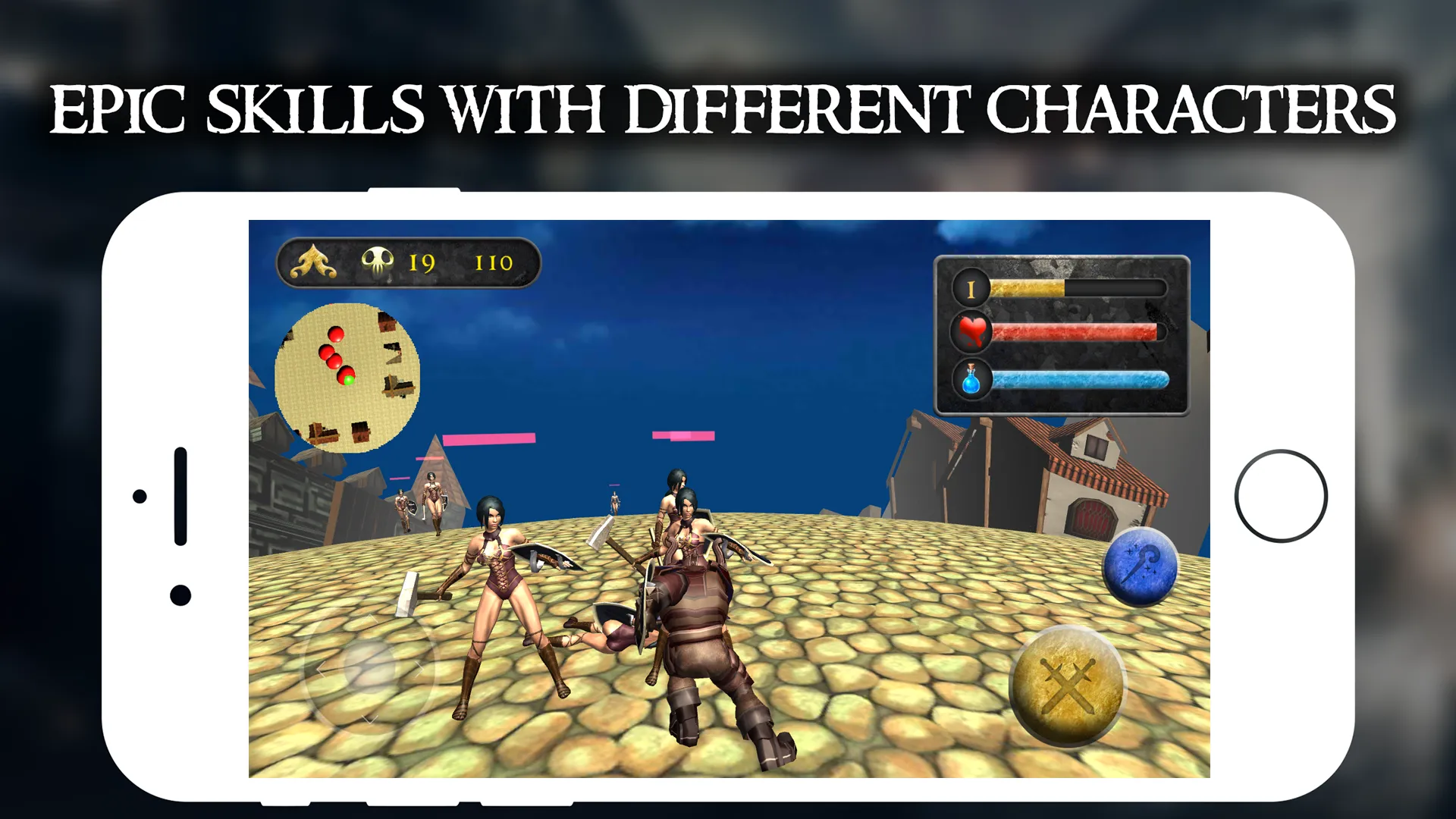 Vikings vs  Amazon Warriors -  | Indus Appstore | Screenshot