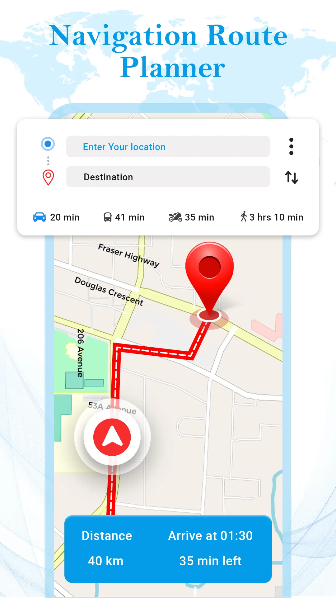 GPS Navigation - Route Planner | Indus Appstore | Screenshot