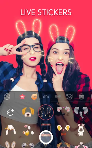 Face Camera: Live Stickers | Indus Appstore | Screenshot