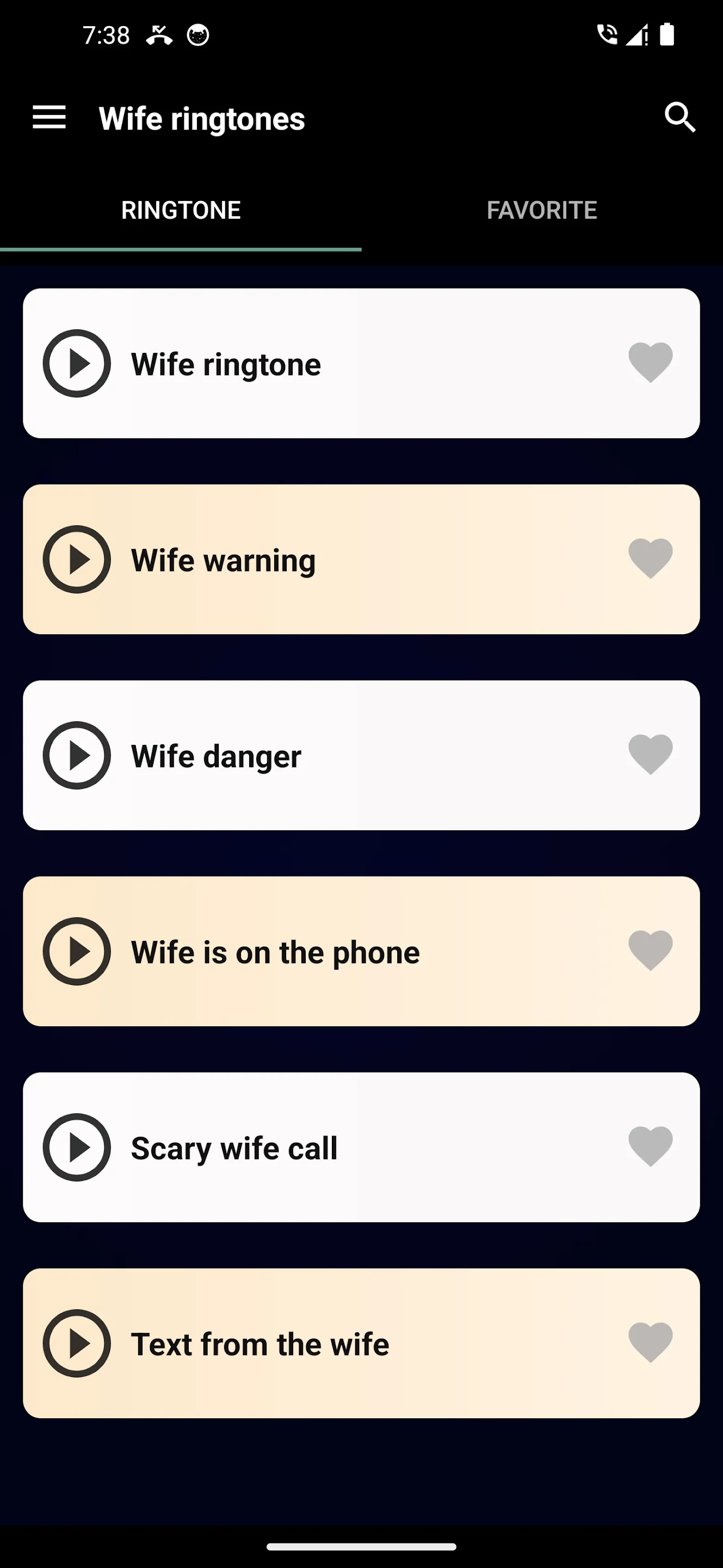 Wife ringtones | Indus Appstore | Screenshot