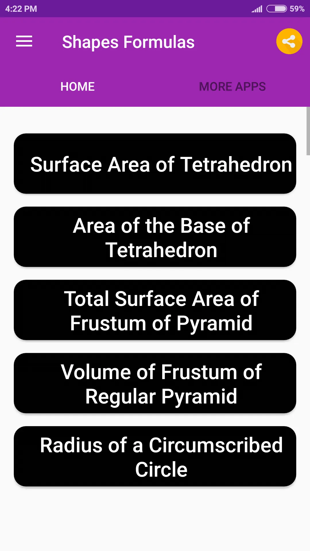 Shapes Formulas | Indus Appstore | Screenshot