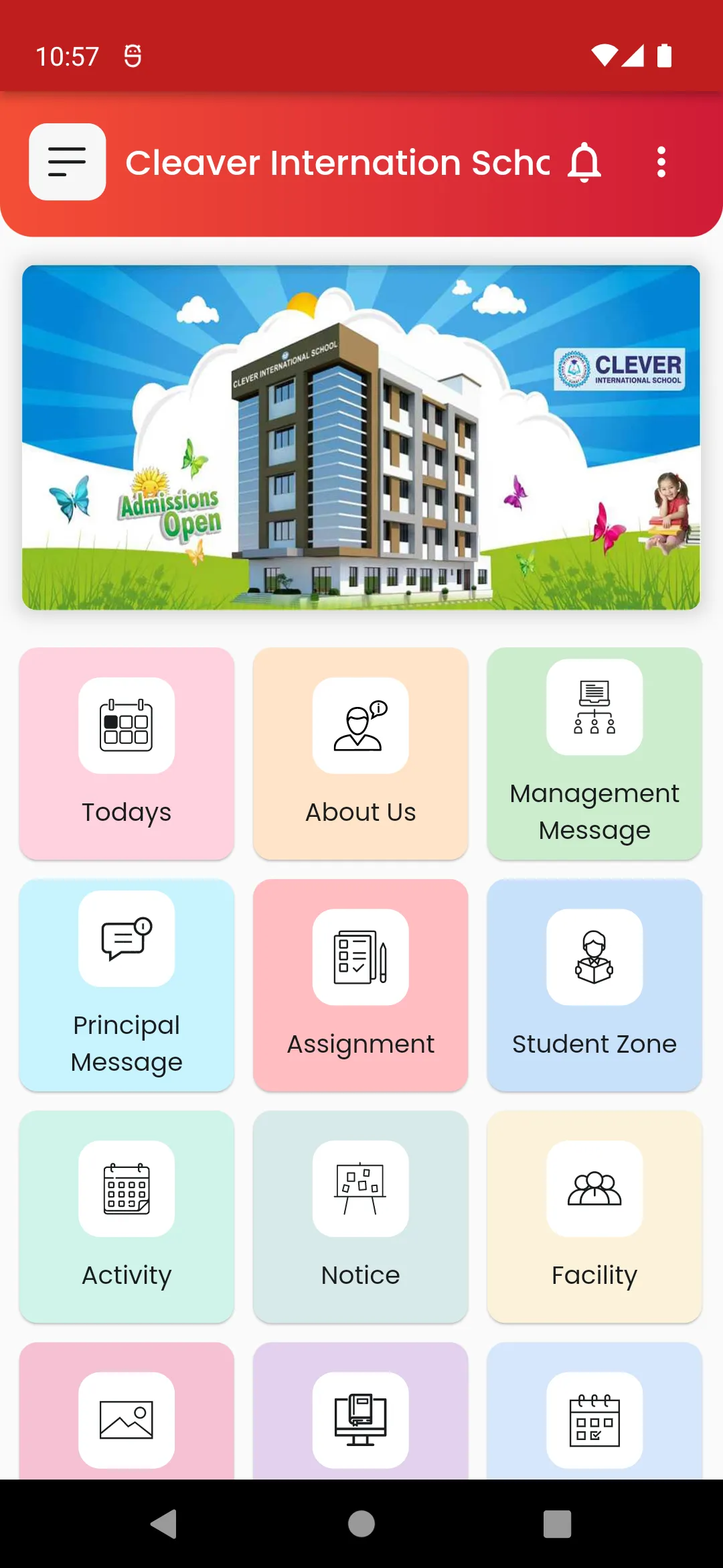 Clever International School | Indus Appstore | Screenshot