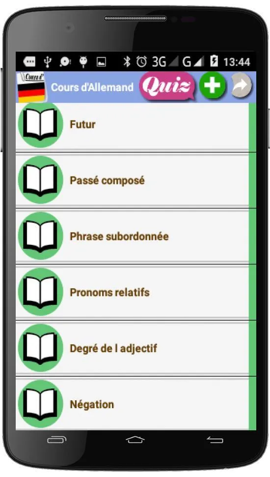 Cours d’Allemand | Indus Appstore | Screenshot