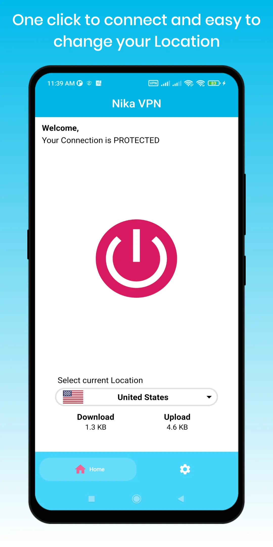 Nika VPN | Indus Appstore | Screenshot