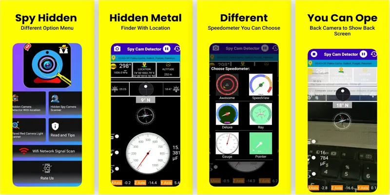 Hidden Back Spy Camera Finder | Indus Appstore | Screenshot