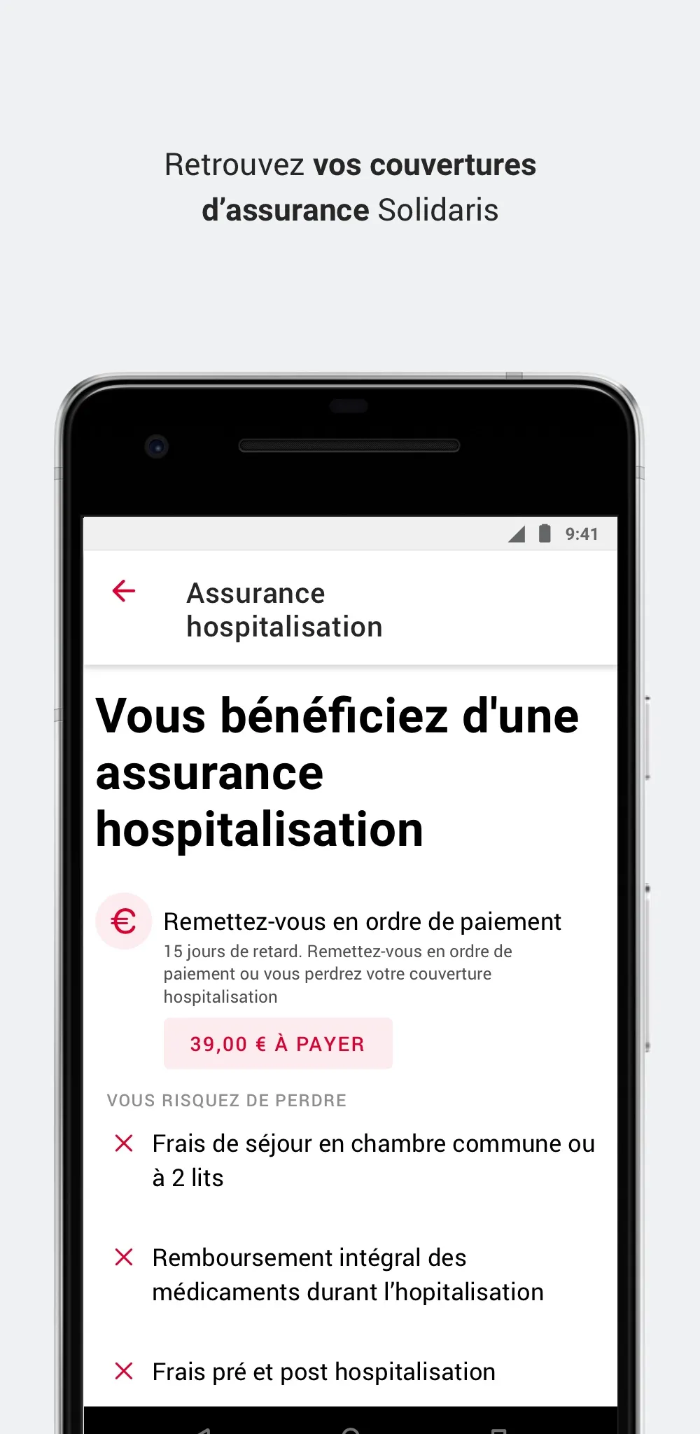 Solidaris Wallonie | Indus Appstore | Screenshot