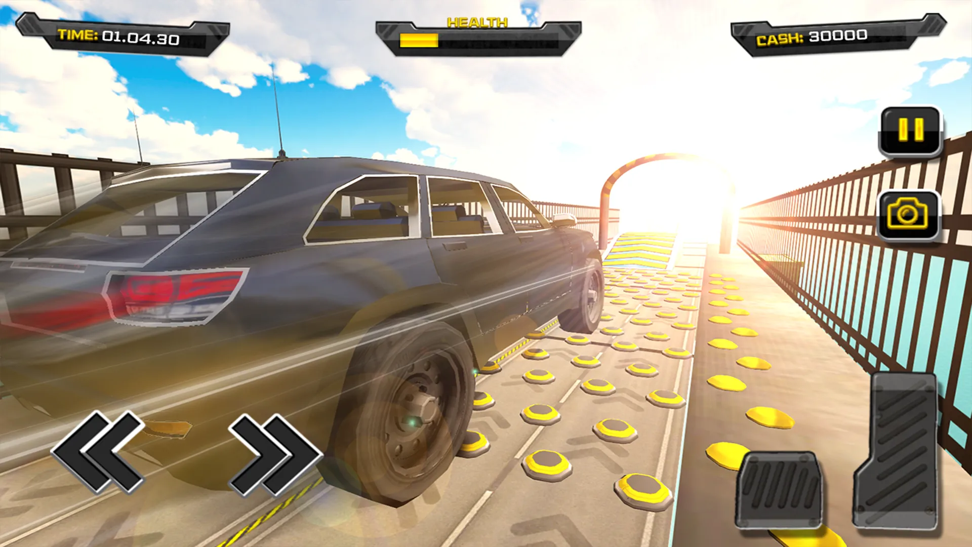 Speed Bump Car Crash Ramp Race | Indus Appstore | Screenshot