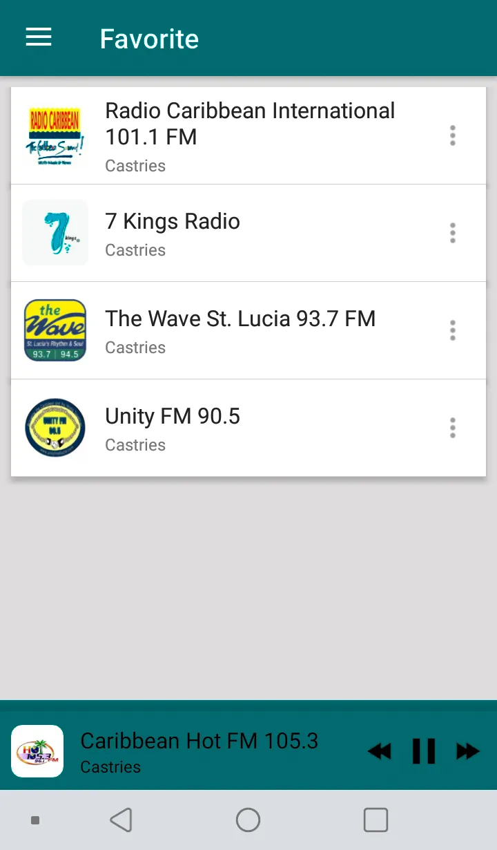 Radio Saint Lucia | Indus Appstore | Screenshot