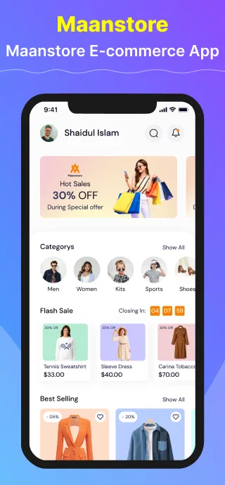 AcnooUI Flutter App UI kit | Indus Appstore | Screenshot