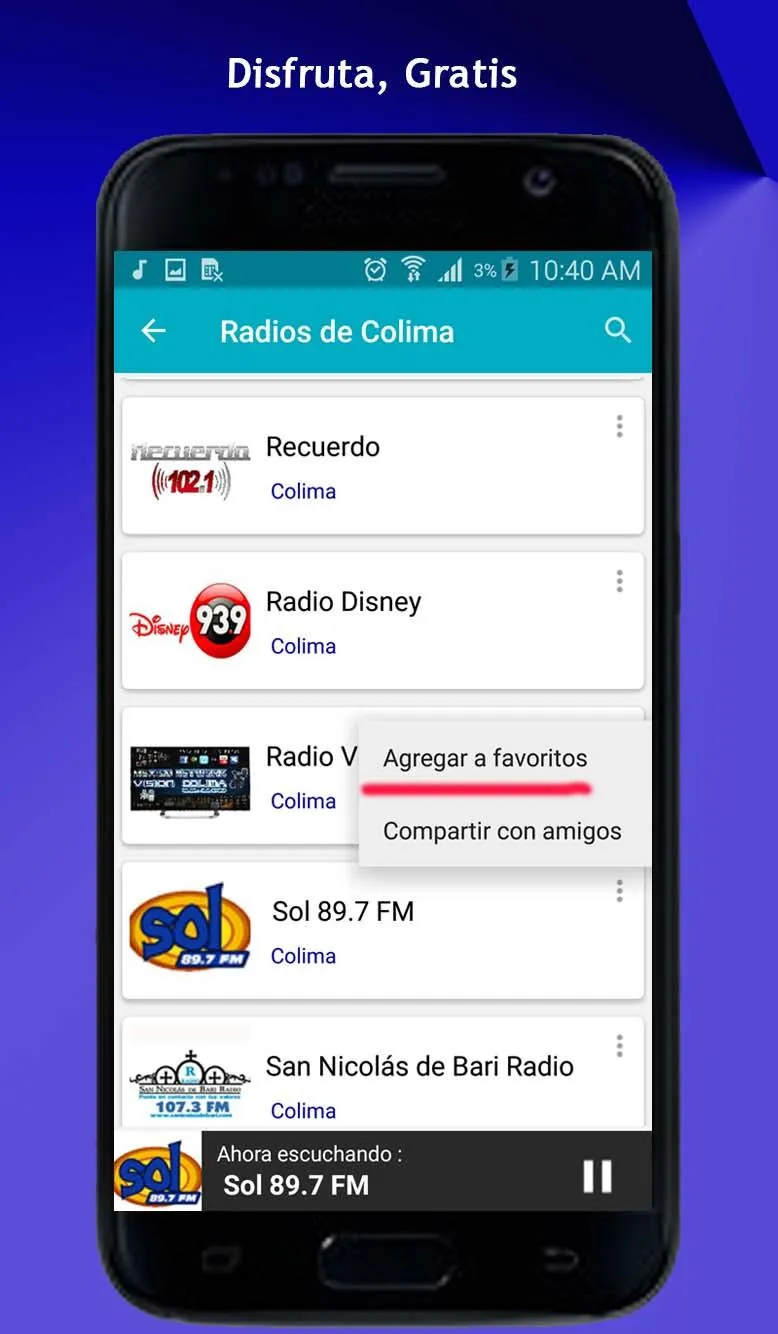 Radio Colima | Indus Appstore | Screenshot