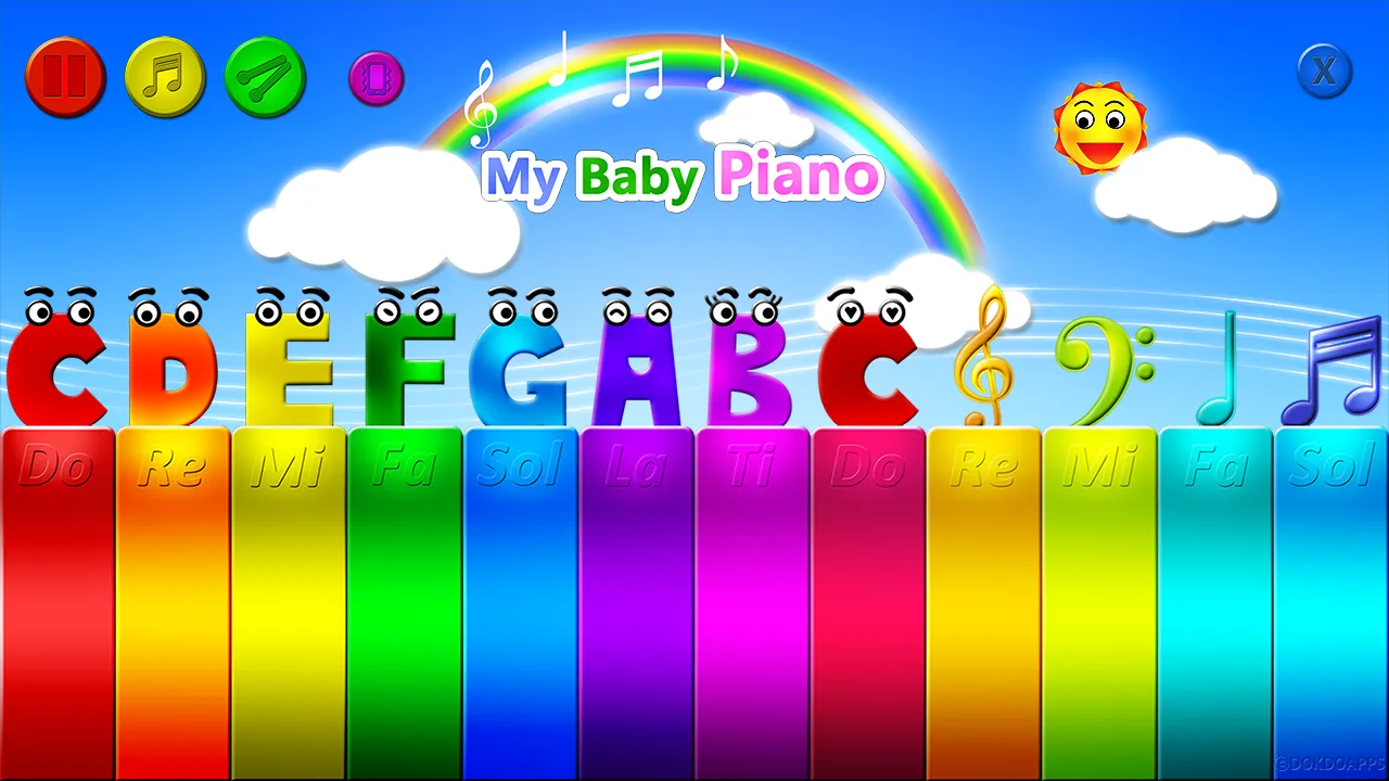 My baby Piano | Indus Appstore | Screenshot