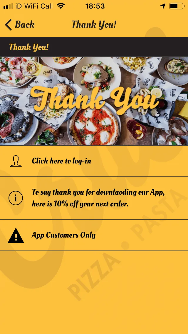 Crust Loyalty | Indus Appstore | Screenshot