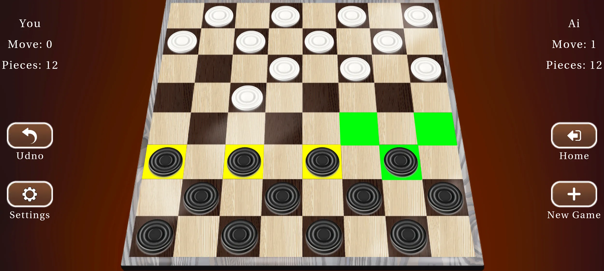 Checkers 3D | Indus Appstore | Screenshot