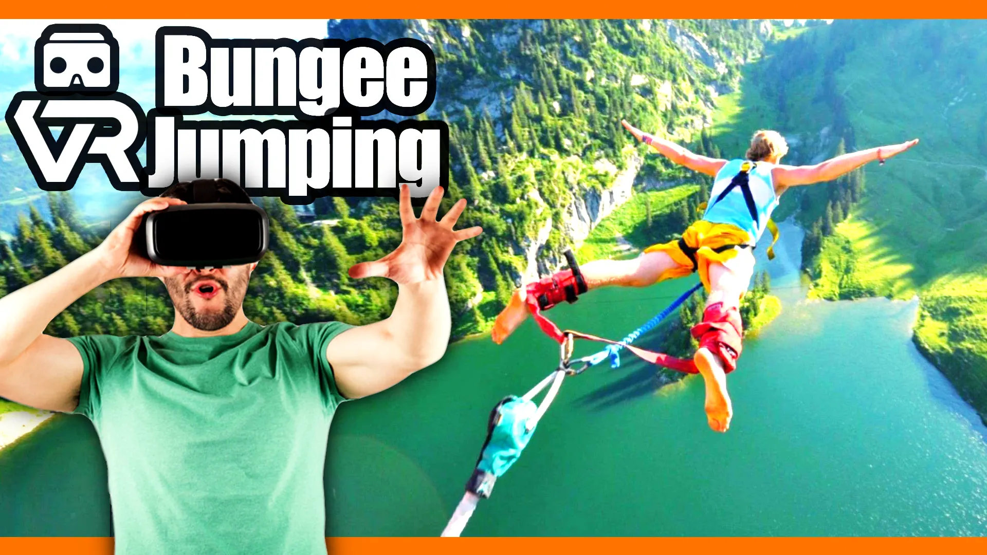 Bungee jumping in VR | Indus Appstore | Screenshot