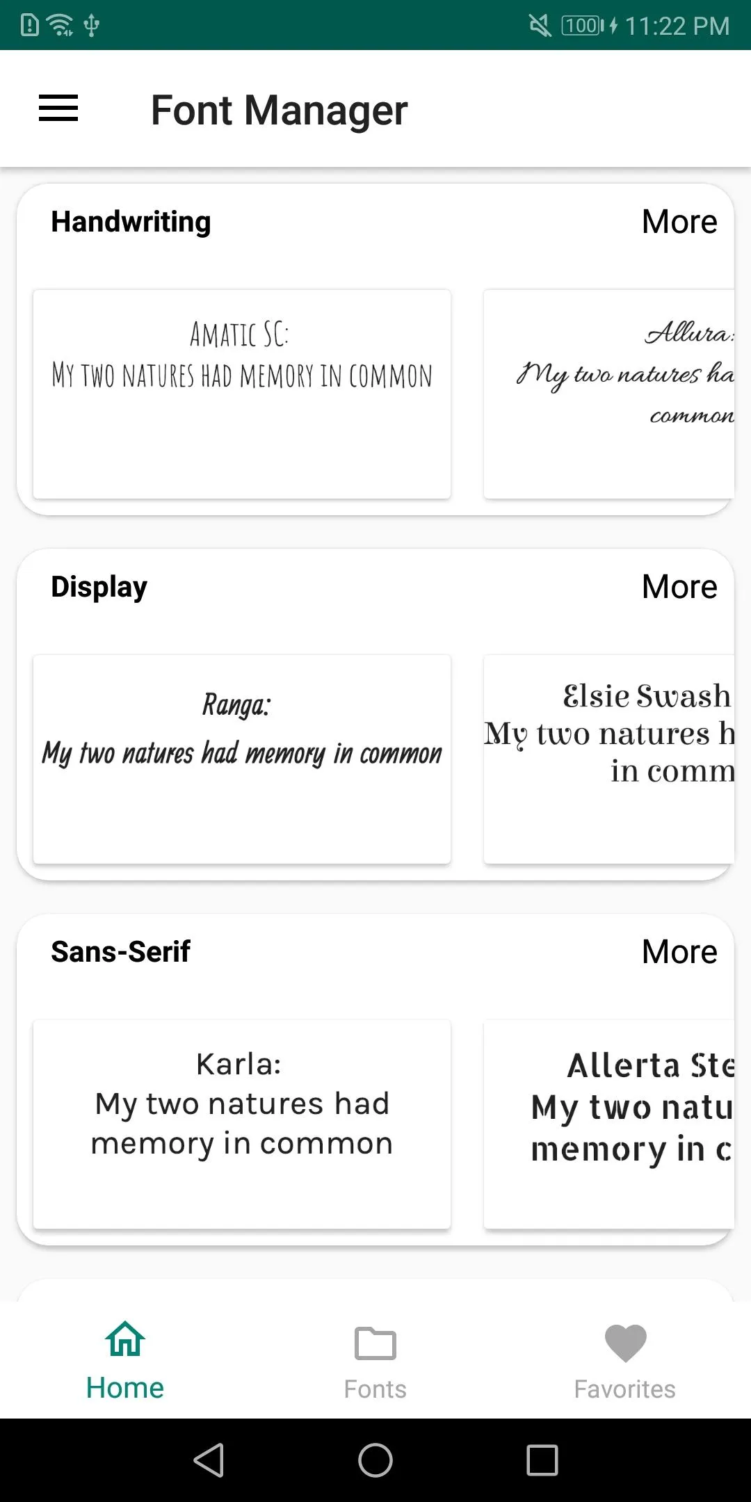 Font Manager for Huawei/Honor | Indus Appstore | Screenshot