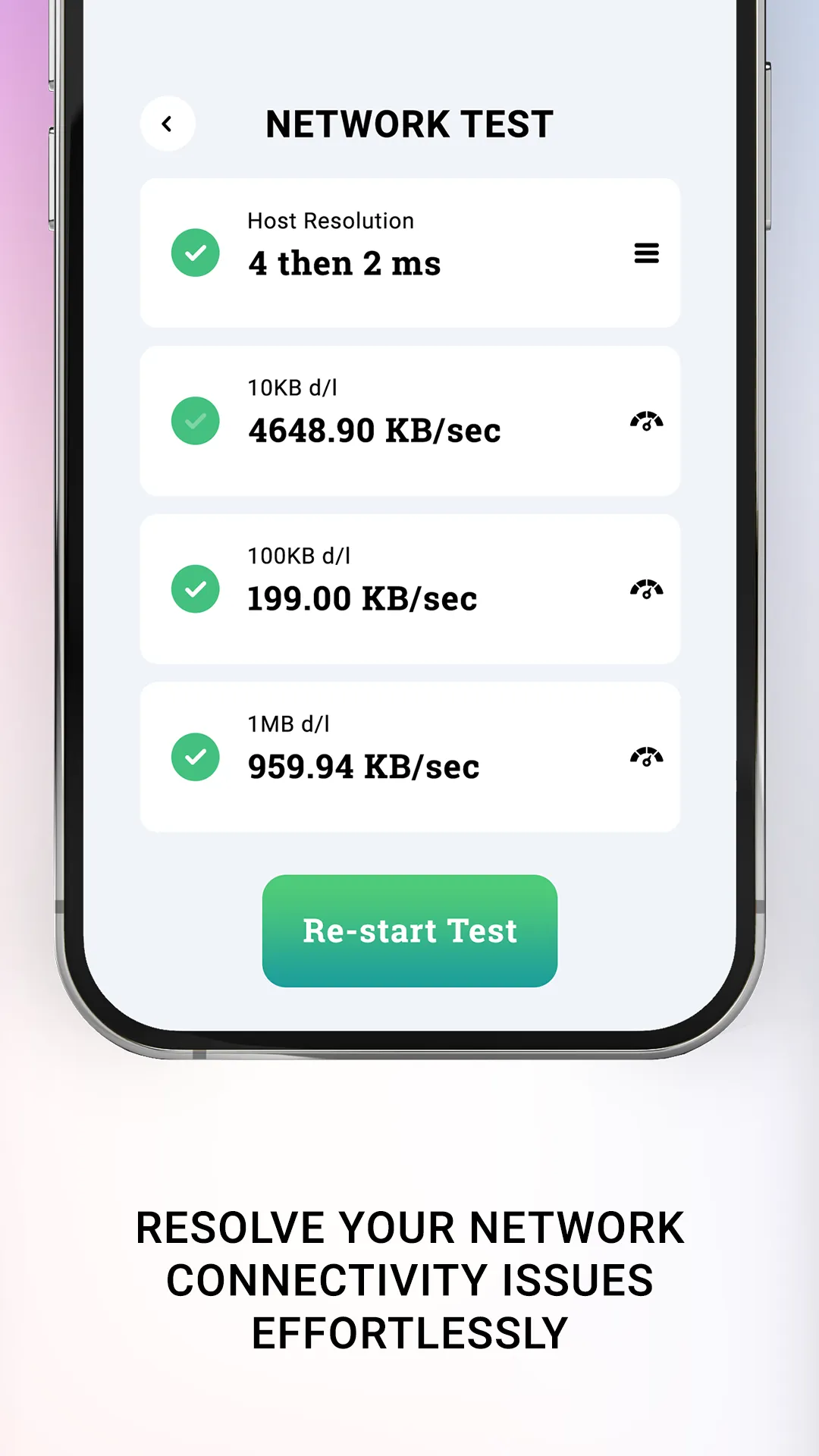 Network Signal Refresh & Test | Indus Appstore | Screenshot