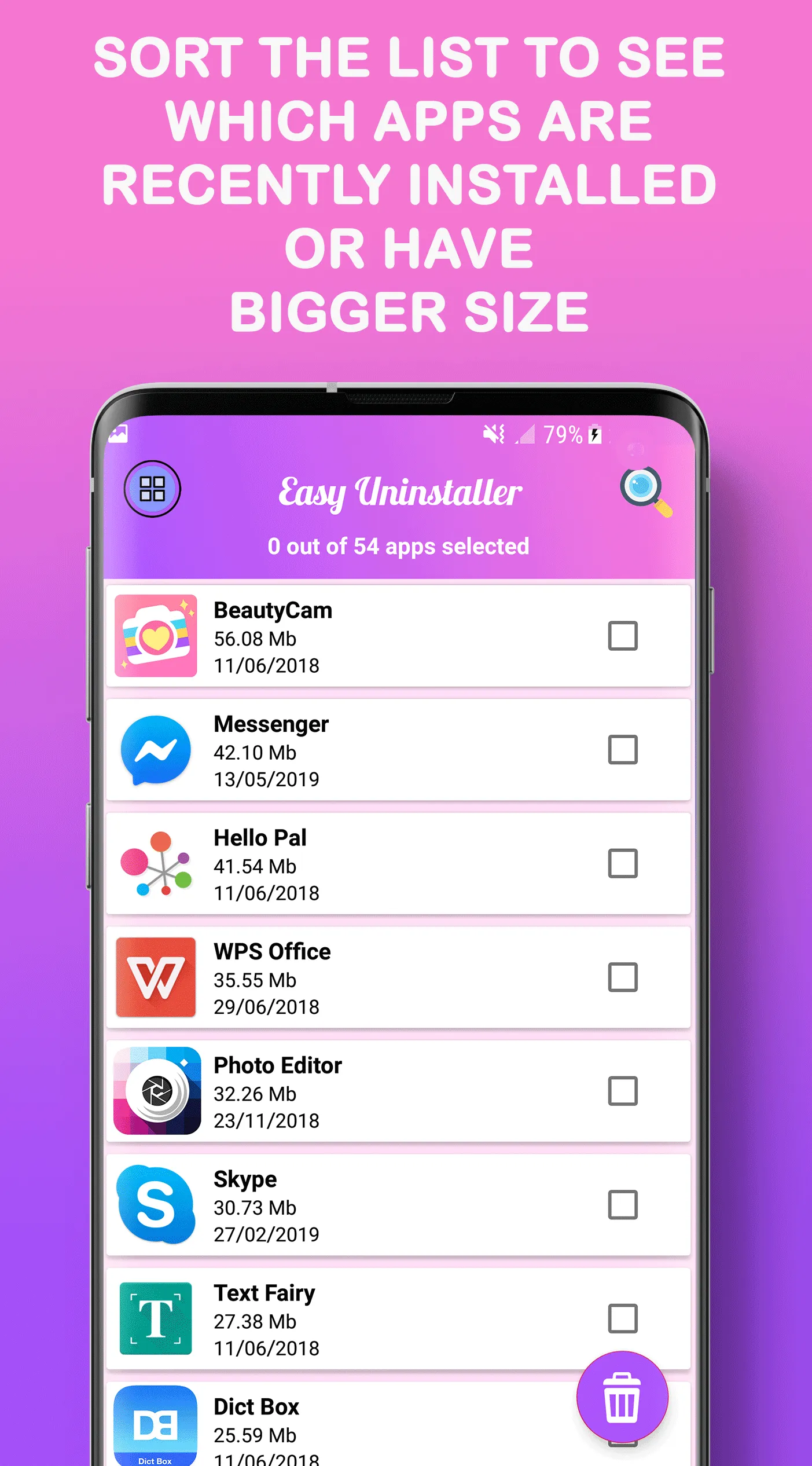Easy Uninstaller App Uninstall | Indus Appstore | Screenshot