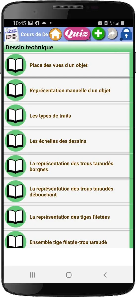 Cours de Dessin Technique | Indus Appstore | Screenshot