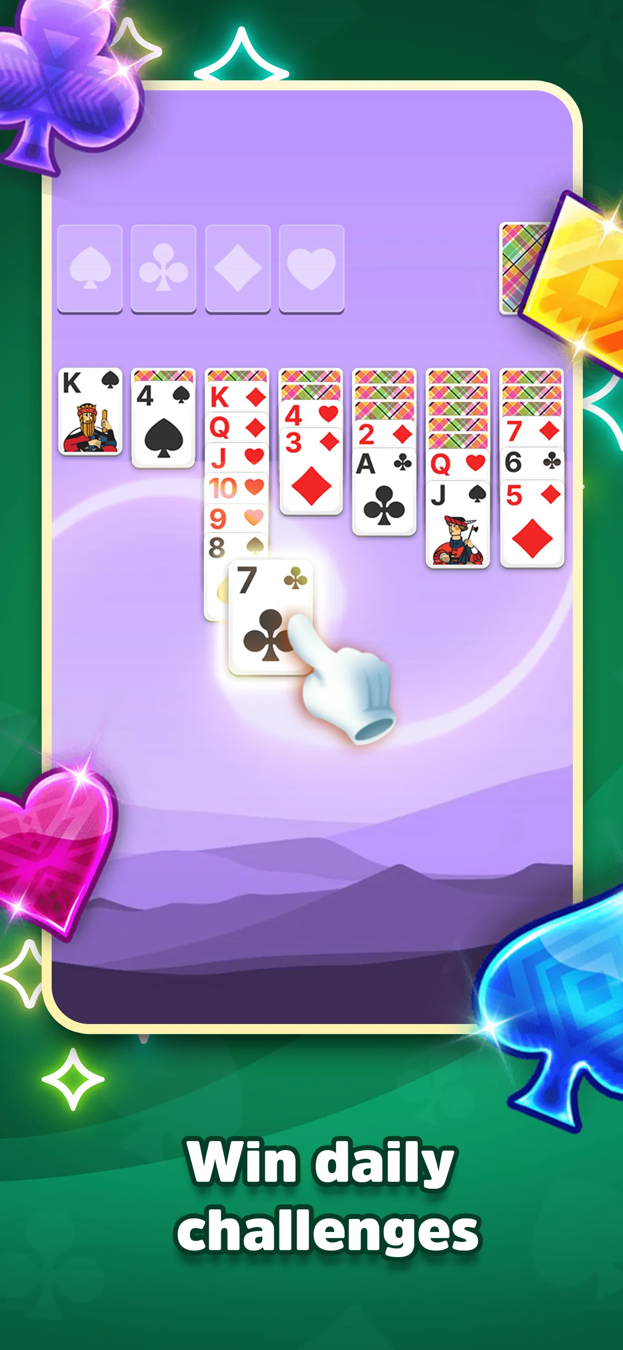 Solitaire - Klondike solitaire | Indus Appstore | Screenshot