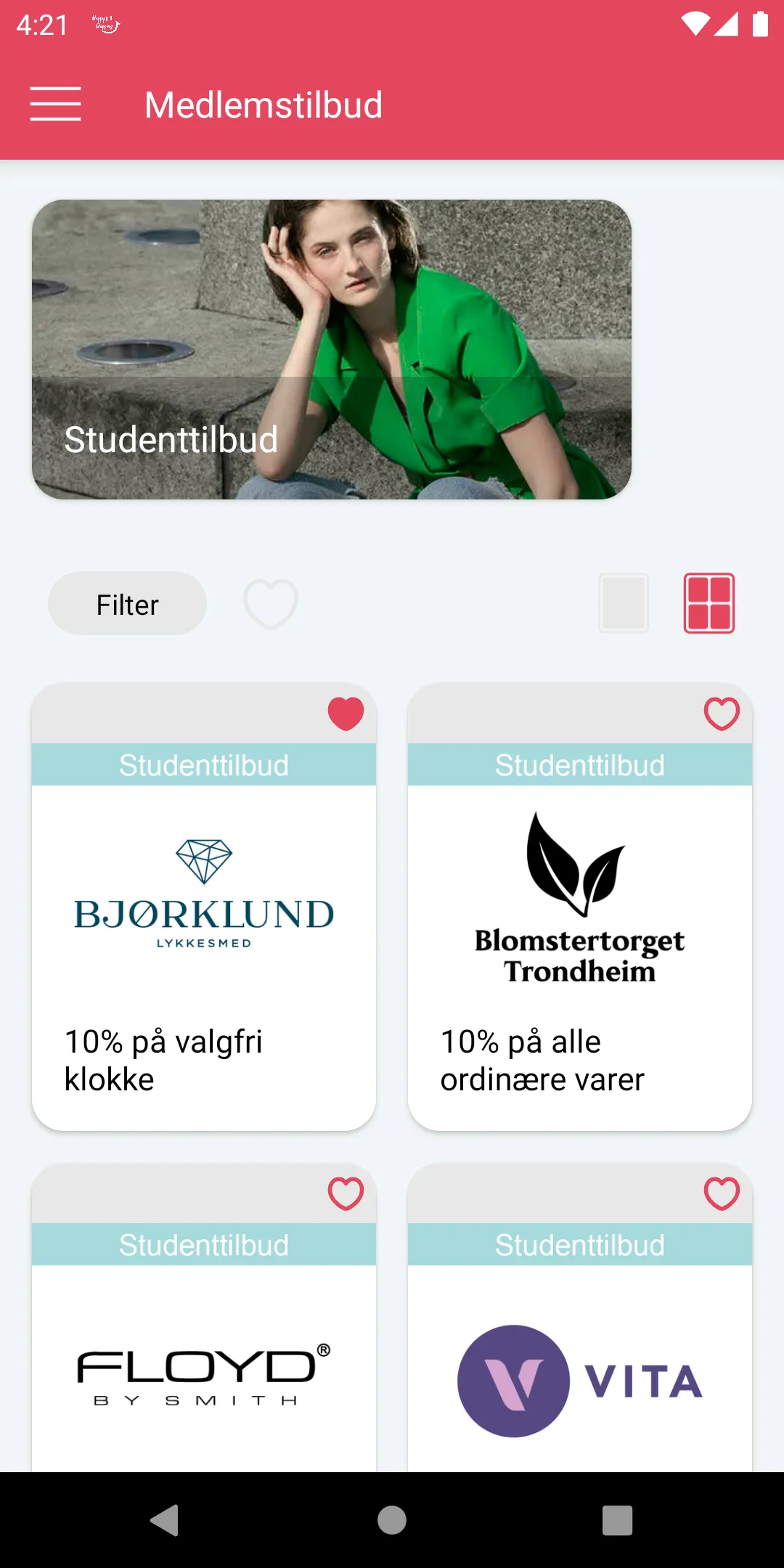 Trondheim Torg Kundeklubb | Indus Appstore | Screenshot