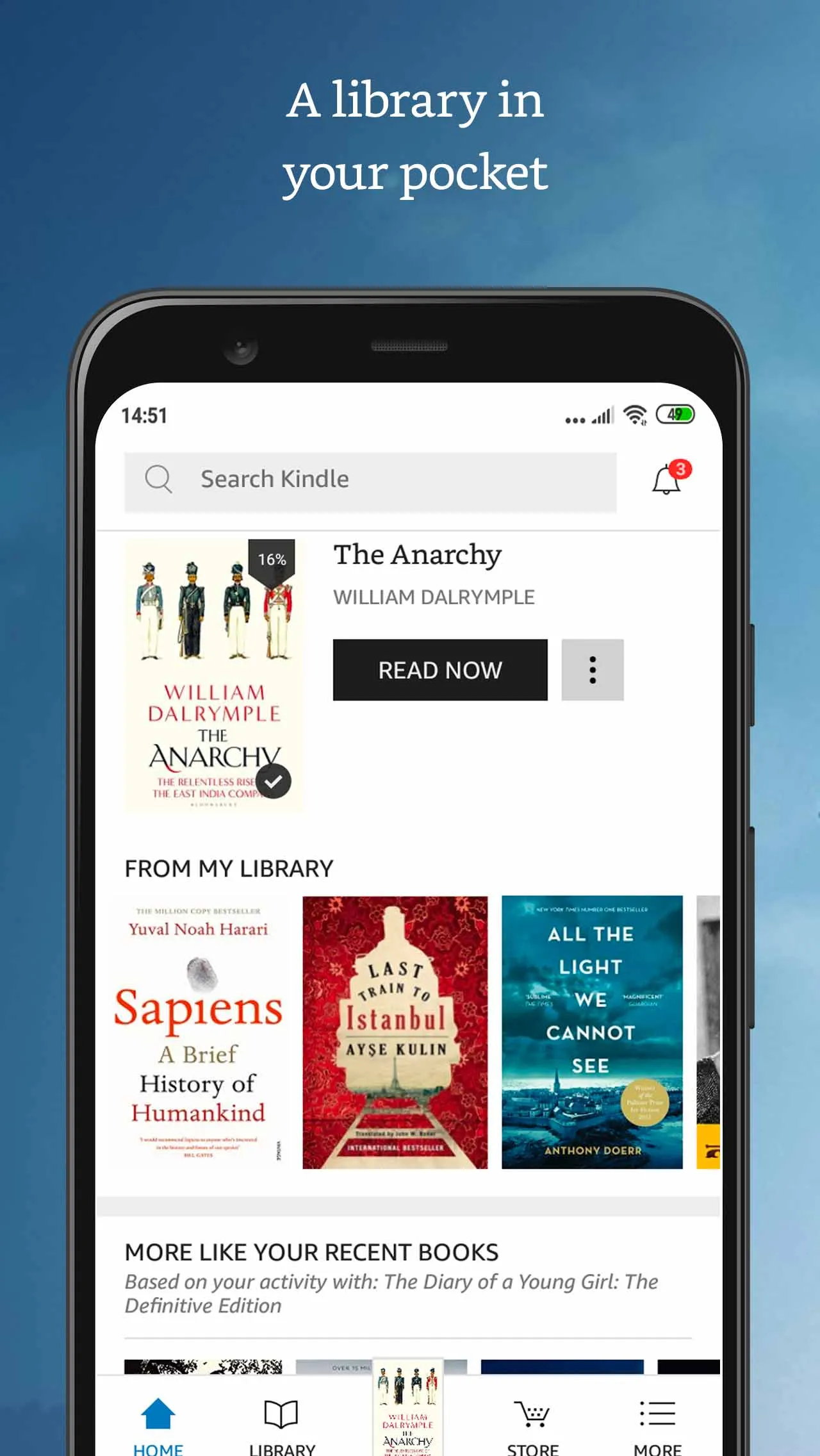 Amazon Kindle - eBooks & more | Indus Appstore | Screenshot