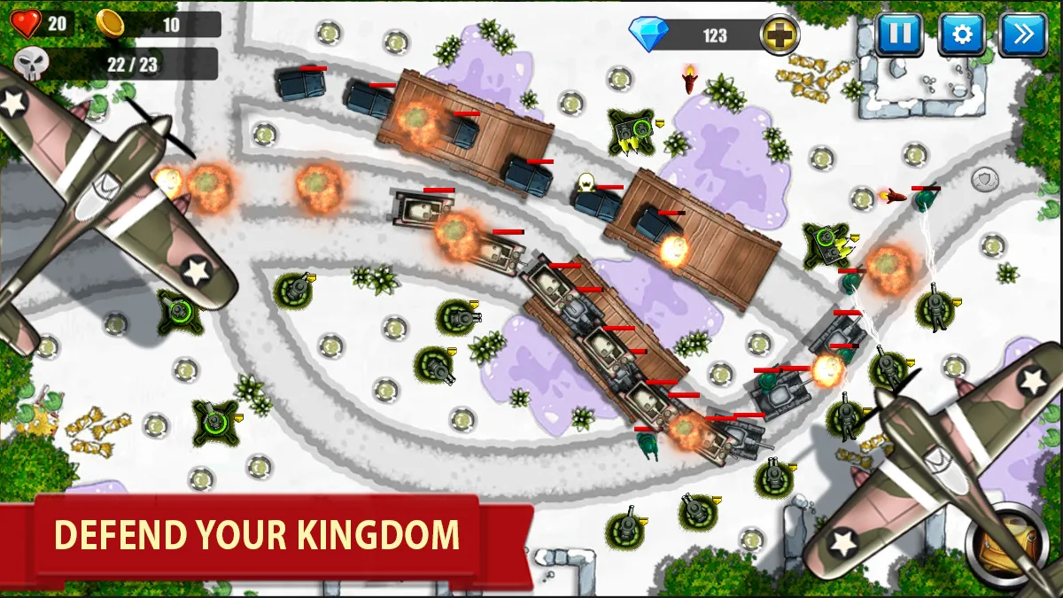 TD - War Strategy Game | Indus Appstore | Screenshot