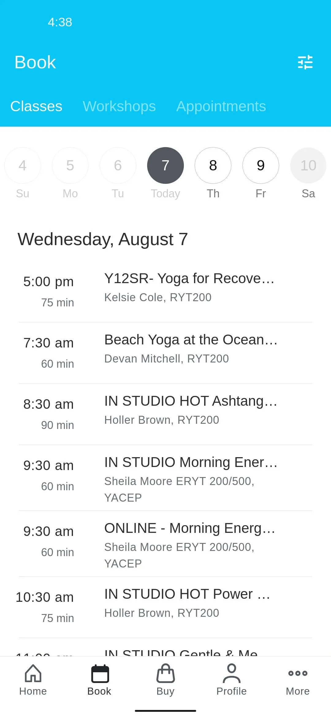 Wilmington Yoga | Indus Appstore | Screenshot