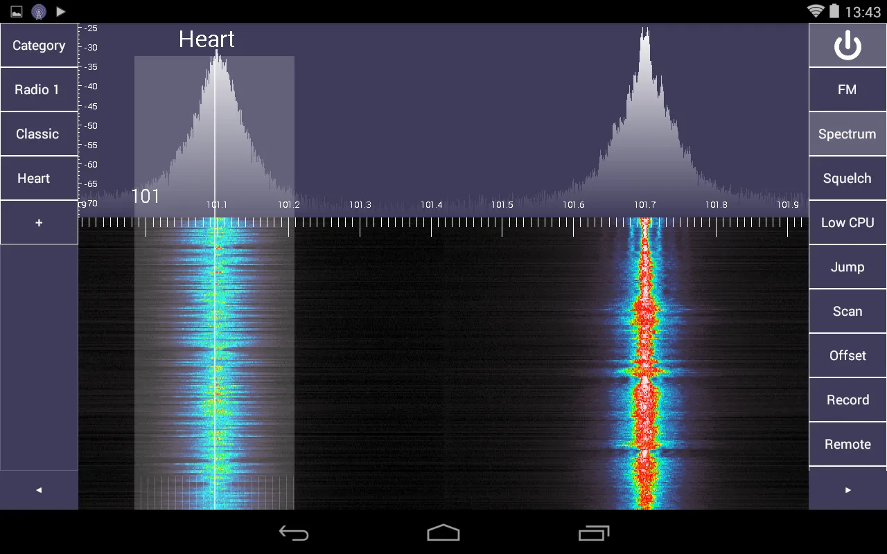 SDR Touch - Live radio via USB | Indus Appstore | Screenshot